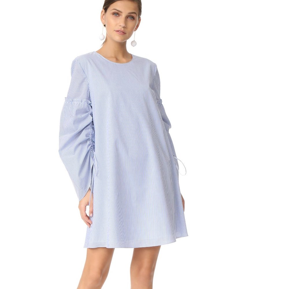 Size 2 Tibi Stripe Trapeze Dress